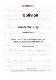 Ноты, аккорды Love Harder, Amber Van Day - Oblivion