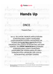 Ноты, аккорды Merk & Kremont, DNCE - Hands Up