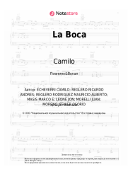Ноты, аккорды Mau y Ricky, Camilo - La Boca