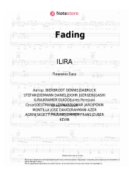 Ноты, аккорды Alle Farben, ILIRA - Fading