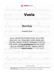 Ноты, аккорды Bombai - Vuela