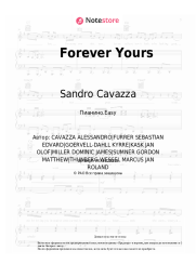 Ноты, аккорды Kygo, Avicii, Sandro Cavazza - Forever Yours