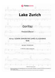 Ноты, аккорды Gorillaz - Lake Zurich