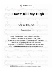 Ноты, аккорды Lost Kings, Wiz Khalifa, Social House - Don't Kill My High