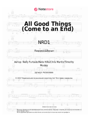 Ноты, аккорды NRD1 - All Good Things (Come to an End)