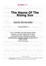Ноты, аккорды Santa Esmeralda - The House Of The Rising Sun