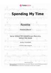 Ноты, аккорды Roxette - Spending My Time