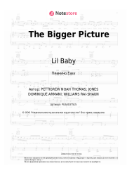 undefined Lil Baby - The Bigger Picture