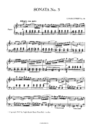 undefined Дмитрий Кабалевский - Piano Sonata No. 3 in F Major, Op. 46