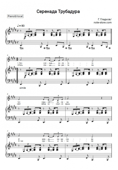 undefined Муслим Магомаев - Серенада Трубадура (Луч Солнца Золотого)