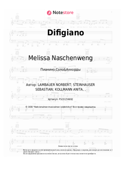 undefined Melissa Naschenweng - Difigiano
