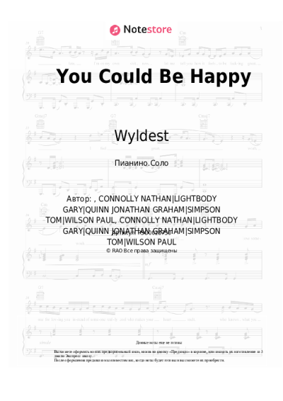 undefined Wyldest - You Could Be Happy