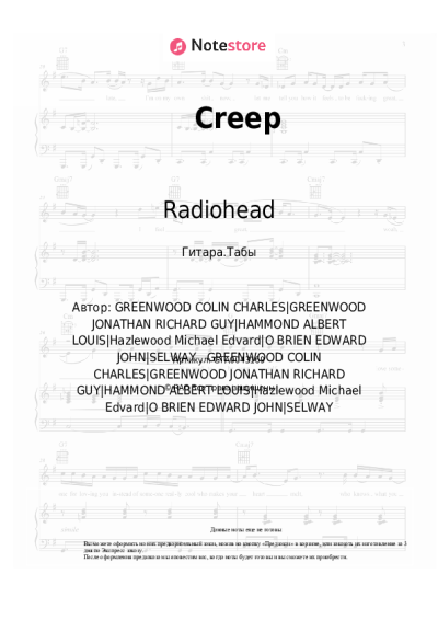 undefined Radiohead - Creep