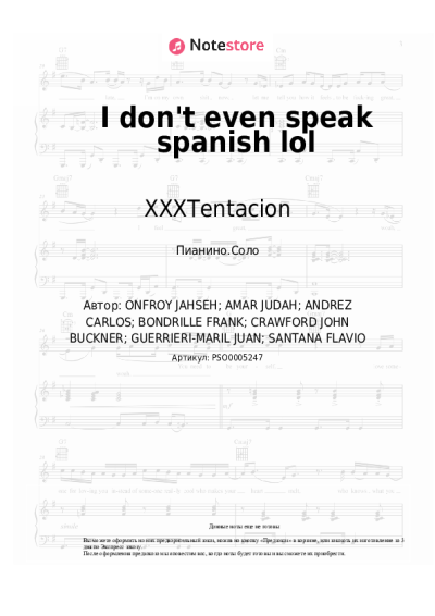 undefined XXXTentacion - I don't even speak spanish lol
