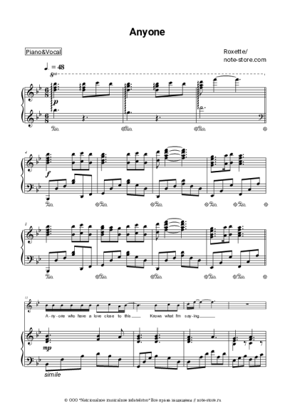 undefined Roxette - Anyone